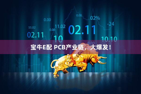 宝牛E配 PCB产业链，大爆发！